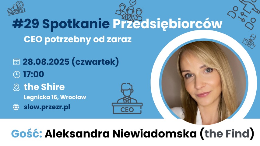 Spotkanie #29 – Aleksandra Niewiadomska